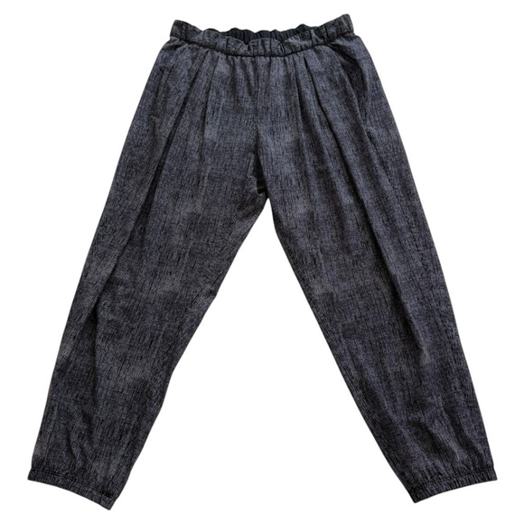 Lululemon Rollin' With My Omies Pant | Burlap Texture Black Dune - Size 8 - Picture 2 of 15